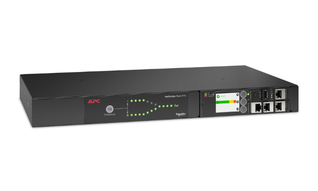 APC Rack ATS, 230V, 10A, C14 in, (12) C13 out