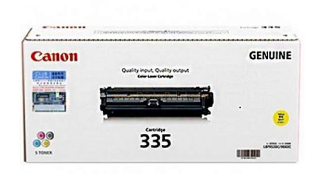Canon Toner Cartridge 335 Yellow (High Yield)