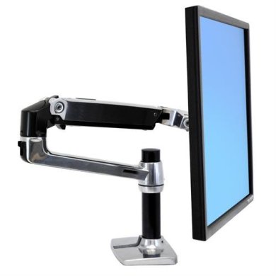 Ergotron LX Desk Mount LCD Arm (Polished Aluminium)