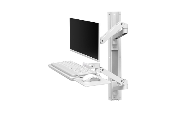 Ergotron LX Pro Wall Mount System (White)