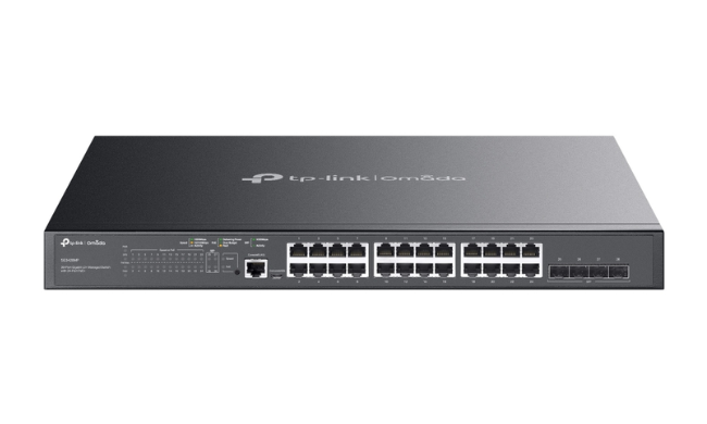 TP-Link Omada 28-Port Gigabit L2+ Managed Switch with 24-Port PoE+